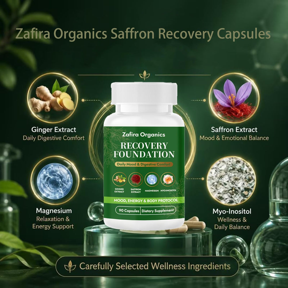 Cápsula vegetal de REATIFUL Zafira en primer plano que muestra textura y pureza