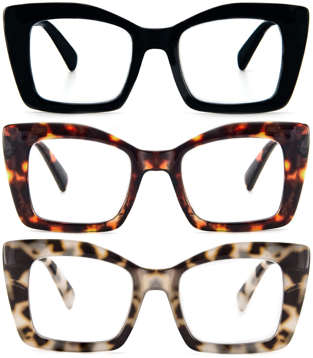REAVEE pack frontal con tres monturas oversized para estilo y cobertura amplia