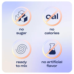 Detalle de etiqueta Recess con ingredientes funcionales y beneficios claros