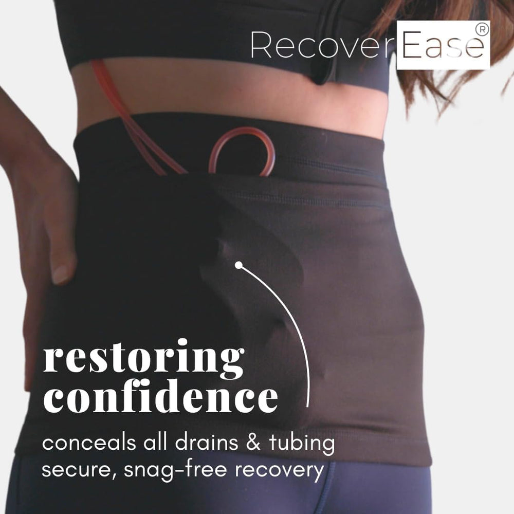 RecoverEase primer plano del tejido suave y transpirable para confort
