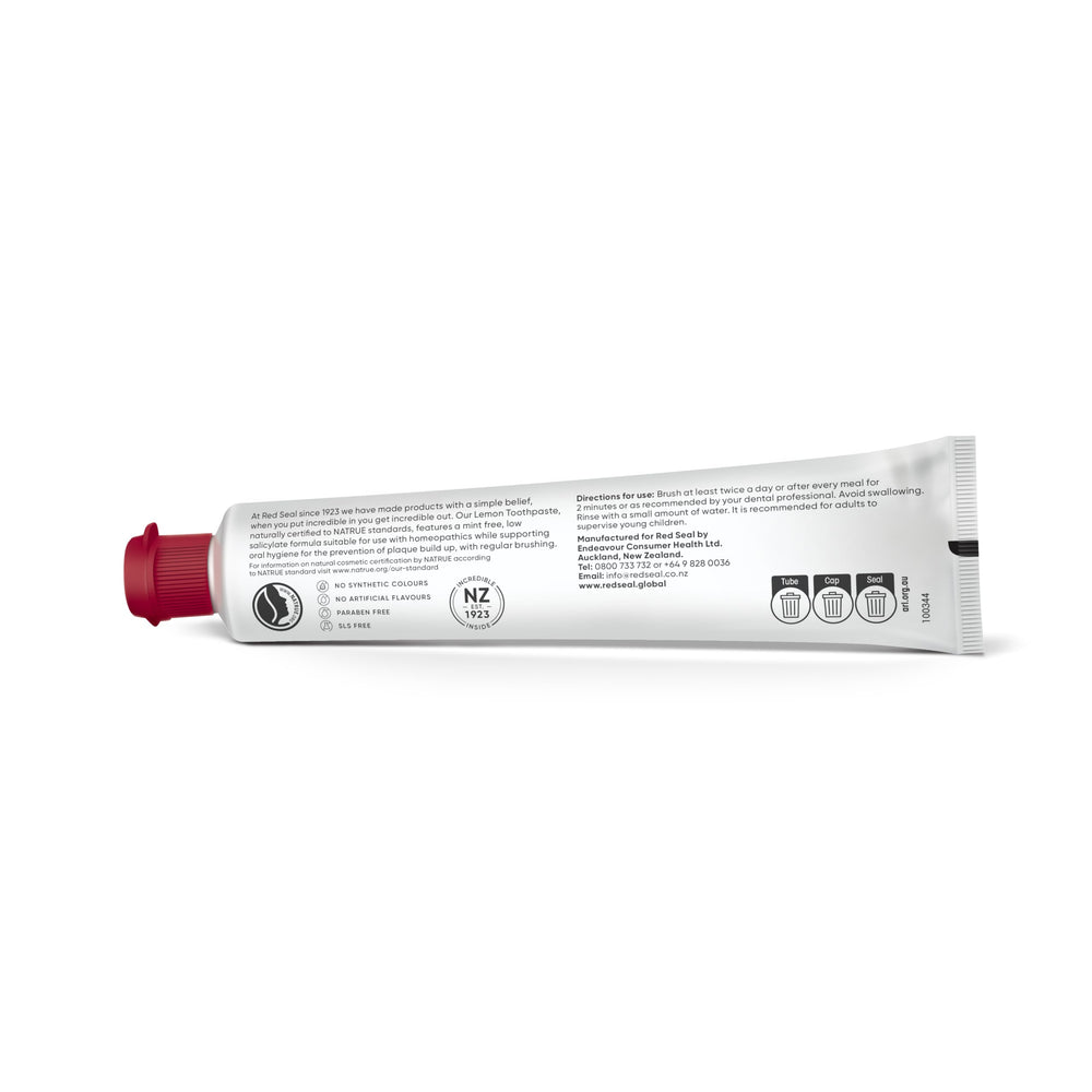 Red Seal en baño listo para cepillado, estilo de vida natural