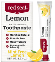 Red Seal empaque frontal limón mostrando fórmula natural y beneficios