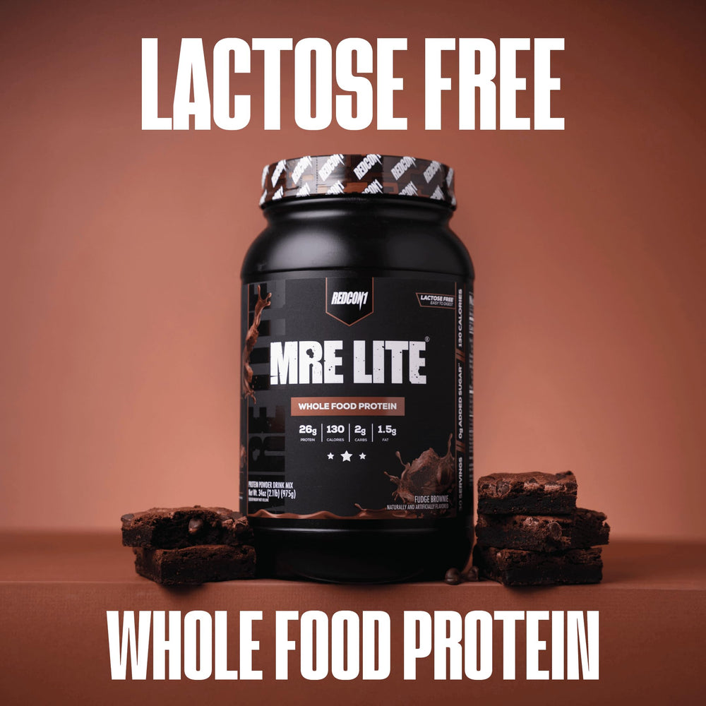 REDCON1 vaso con batido Fudge Brownie listo para consumir, proteína rápida