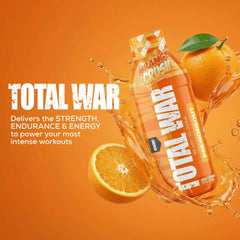 REDCON1 lata en mesa con botella de agua para combinar hidratación y energía
