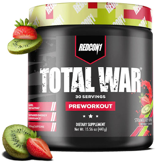 REDCON1 Total War frontal mostrando el envase y energía inmediata