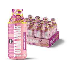 REDCON1 lata frontal mostrando marca y sabor Pink Lemonade para impulso rápido