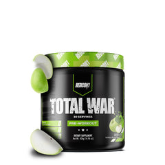 REDCON1 bote frontal sabor Manzana Verde muestra diseño y beneficio de energía