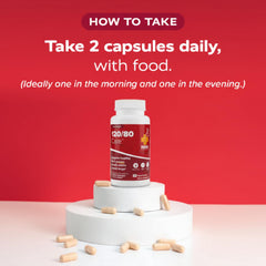 Redd Remedies producto junto a un desayuno equilibrado para integración diaria