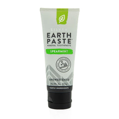 REDMOND Earthpaste con Silver frente del tubo mostrando etiqueta y beneficios naturales