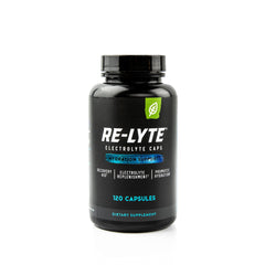 Envase REDMOND Re-Lyte frontal mostrando etiqueta clara y sin aditivos — confianza y conveniencia