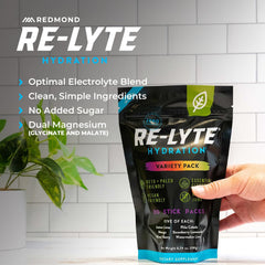 REDMOND bebida re-lyte en vaso listo para beber para hidratación rápida