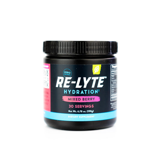 REDMOND Re-Lyte tarro pequeño frente mostrando diseño y tamaño compacto