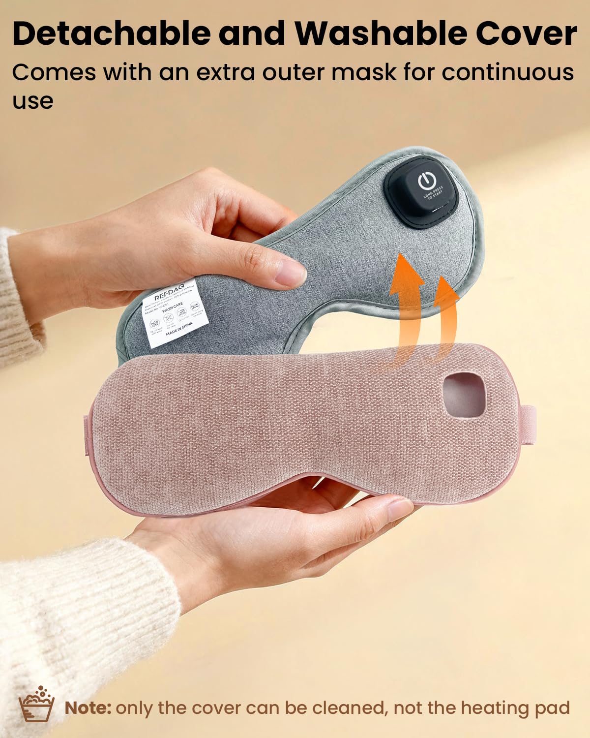 REFDAQ funda extra lavable permite higiene fácil y rotación