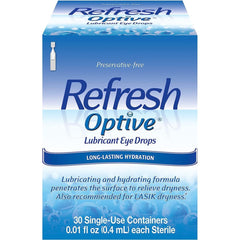 REFRESH OPTIVE viales unidosis frente mostrando empaque y conveniencia