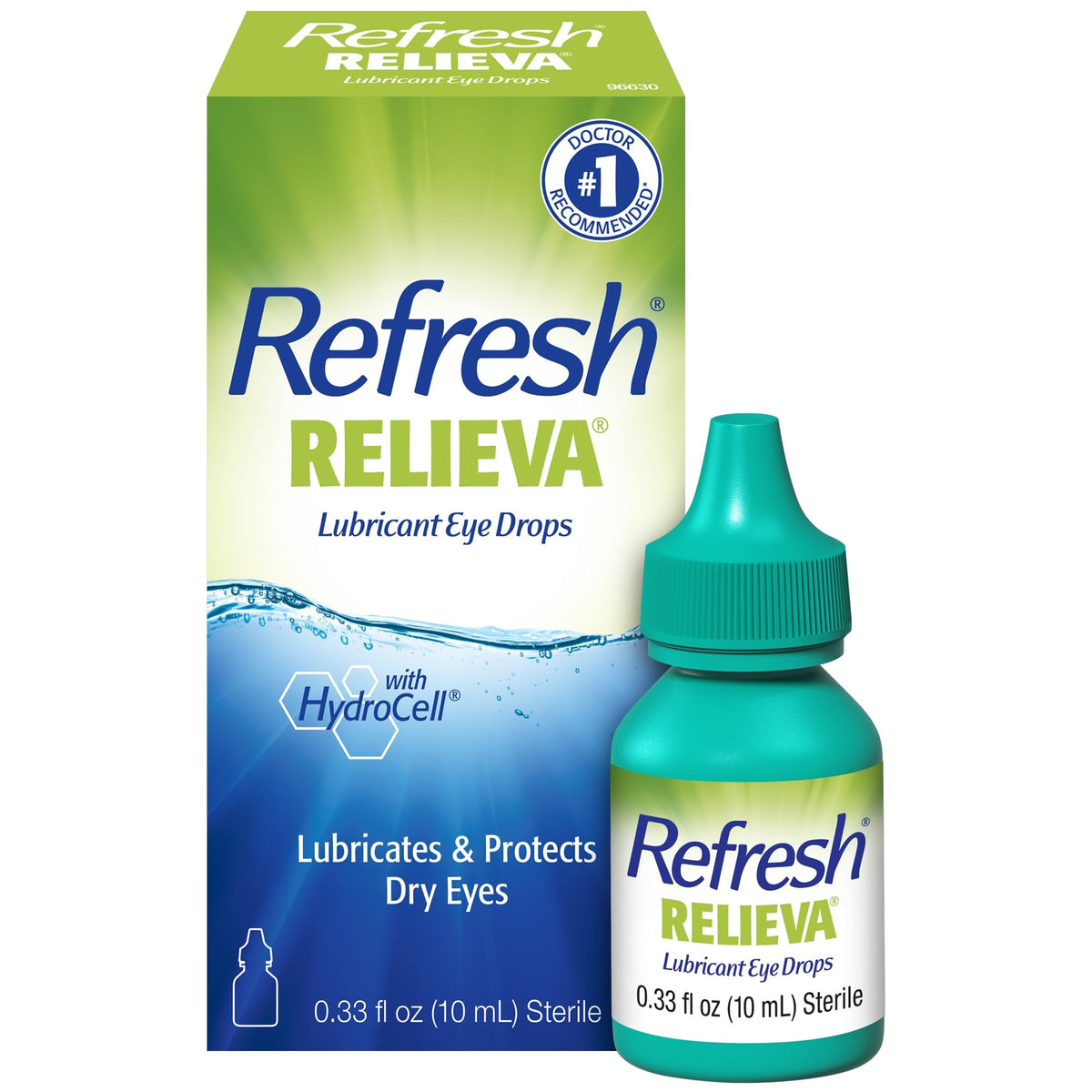 Refresh RELIEVA envase frontal muestra tratamiento y alivio inmediato