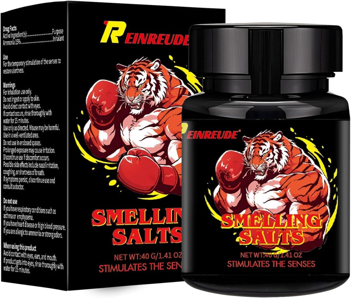 Reinreude frasco frontal mostrando etiqueta y beneficio energizante