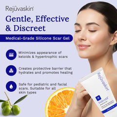 Rejuvaskin textura del gel transparente para aplicación ligera
