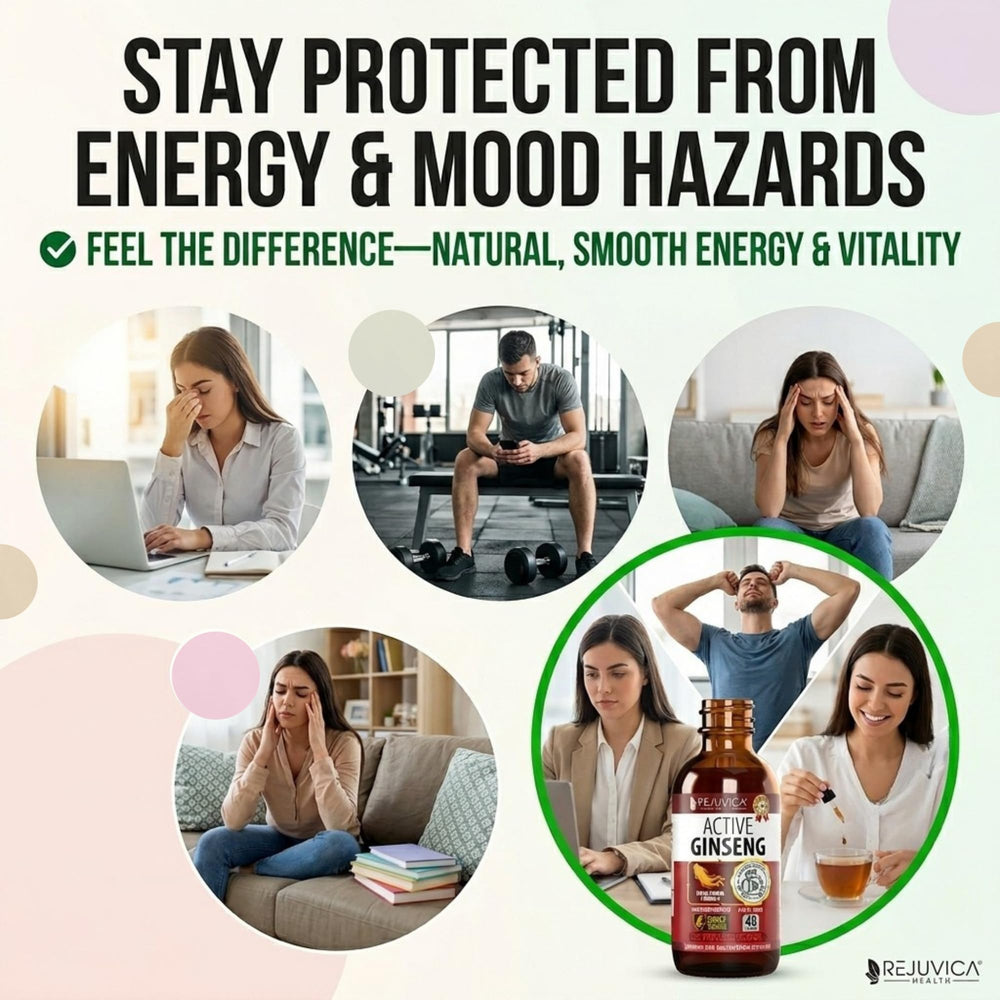 Rejuvica Health botella junto a una regla para mostrar tamaño real