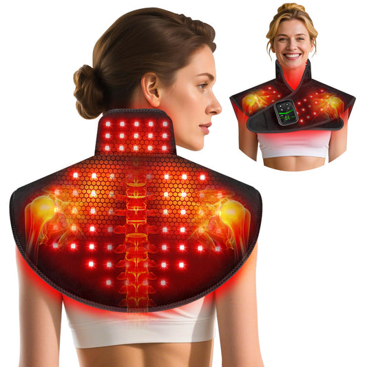 RELEXNOW frontal de la almohadilla para cuello y hombros, comodidad portátil