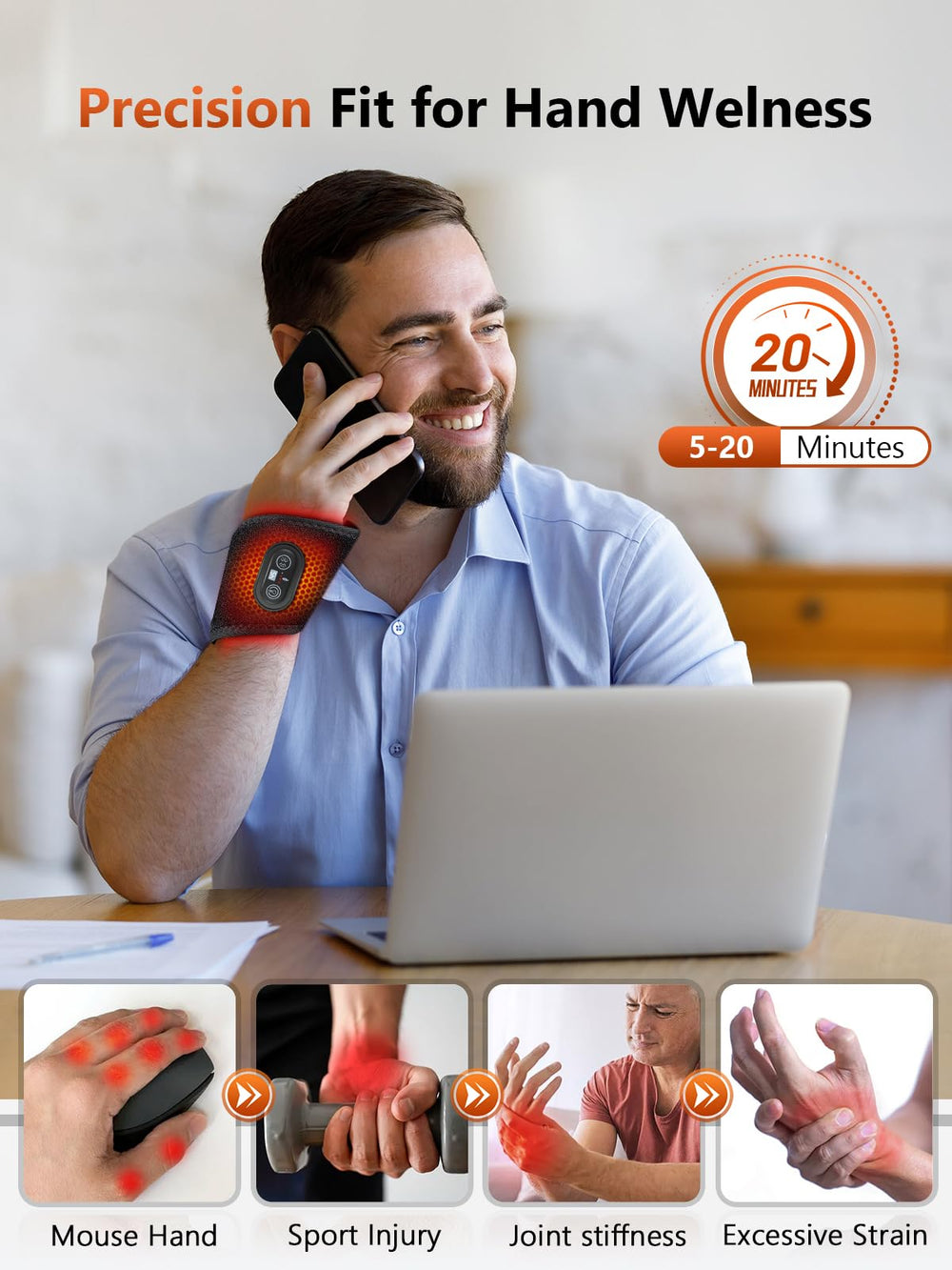 RELEXNOW textura de terciopelo y grafeno para calor uniforme y tacto suave