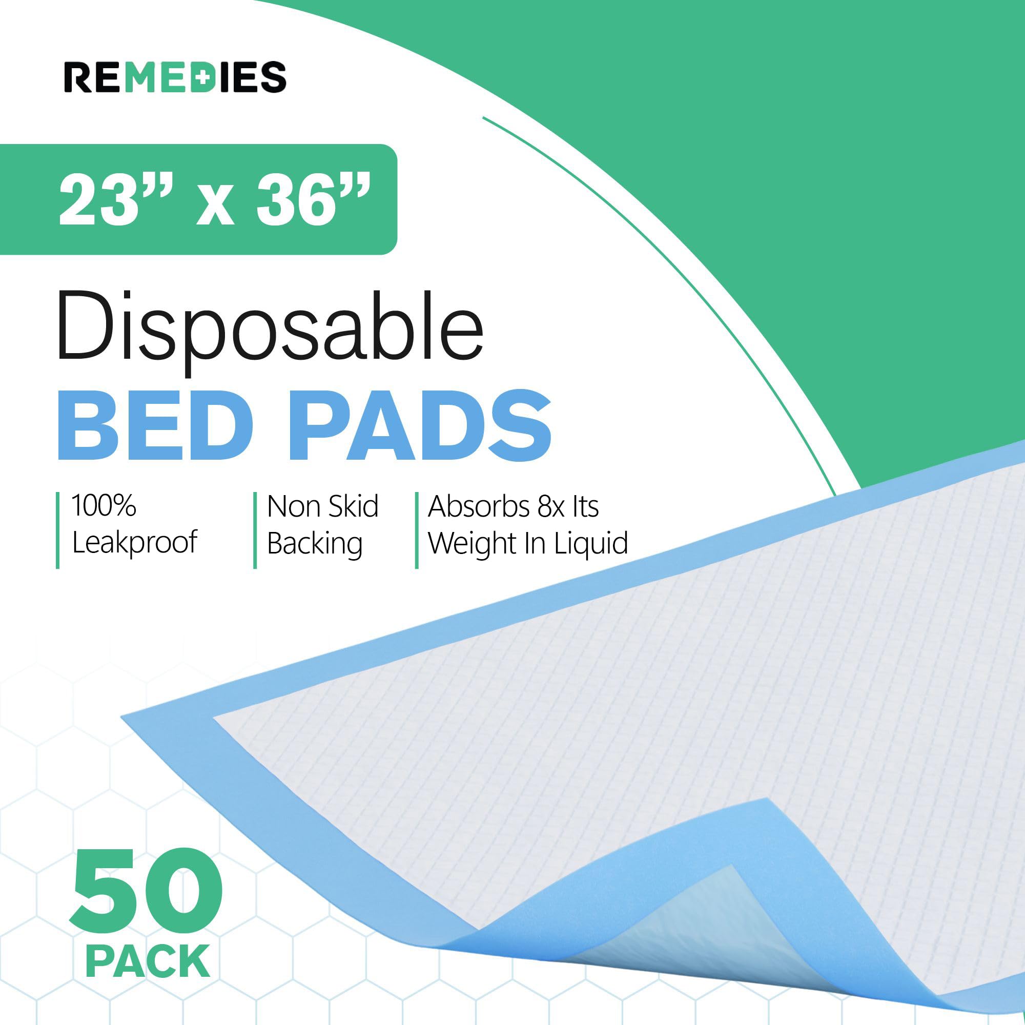 REMEDIES protector colocado en cama para absorber accidentes nocturnos