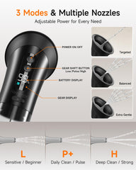 Renergy conjunto de 12 boquillas intercambiables para opciones de flujo familiar