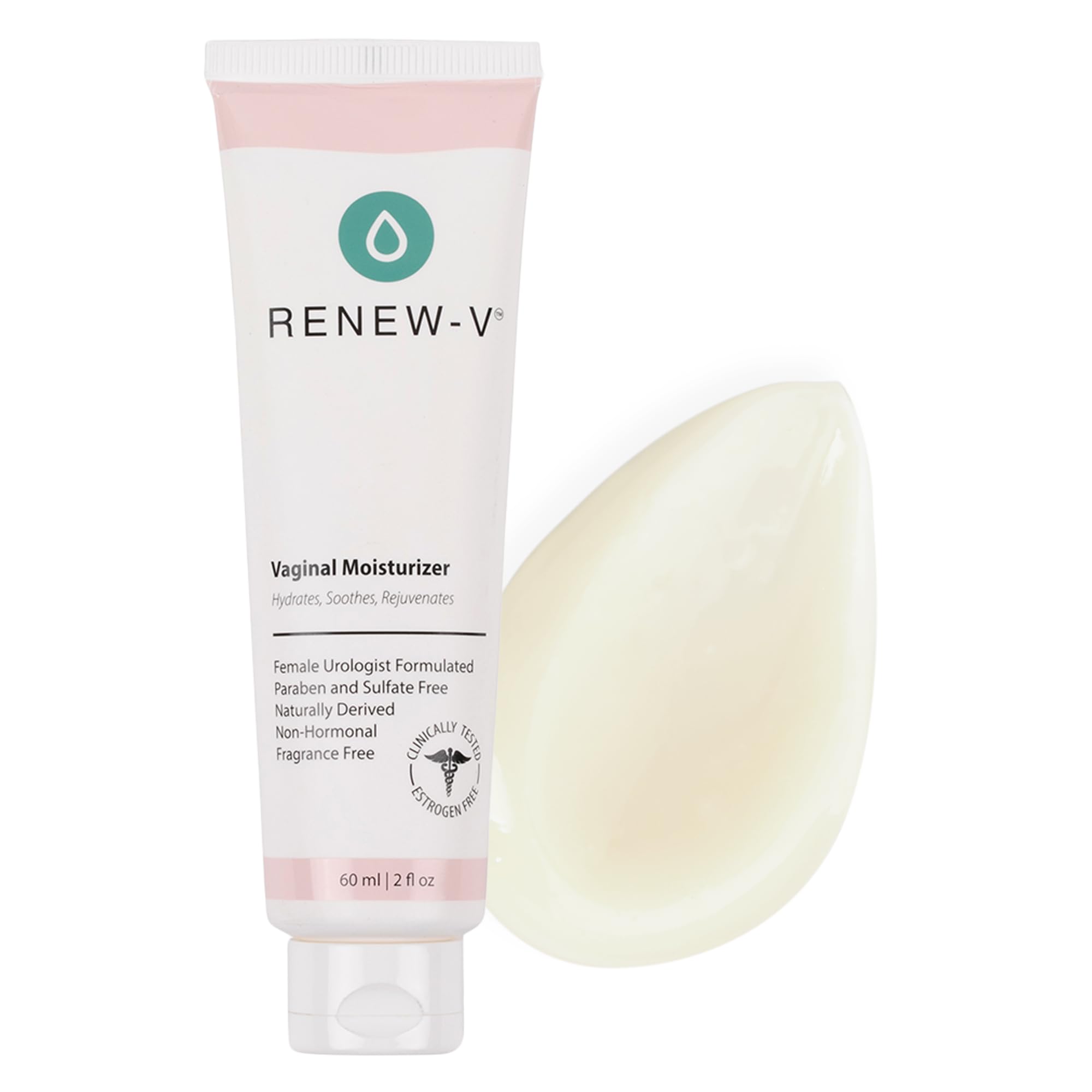 renew-v envase abierto con crema que evidencia aplicación segura