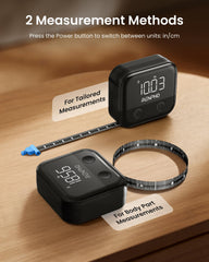 RENPHO puerto USB‑C durante carga, ventaja de batería recargable prolongada