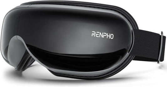 RENPHO Eyeris 1 vista frontal mostrando diseño ergonómico y bloqueo de luz
