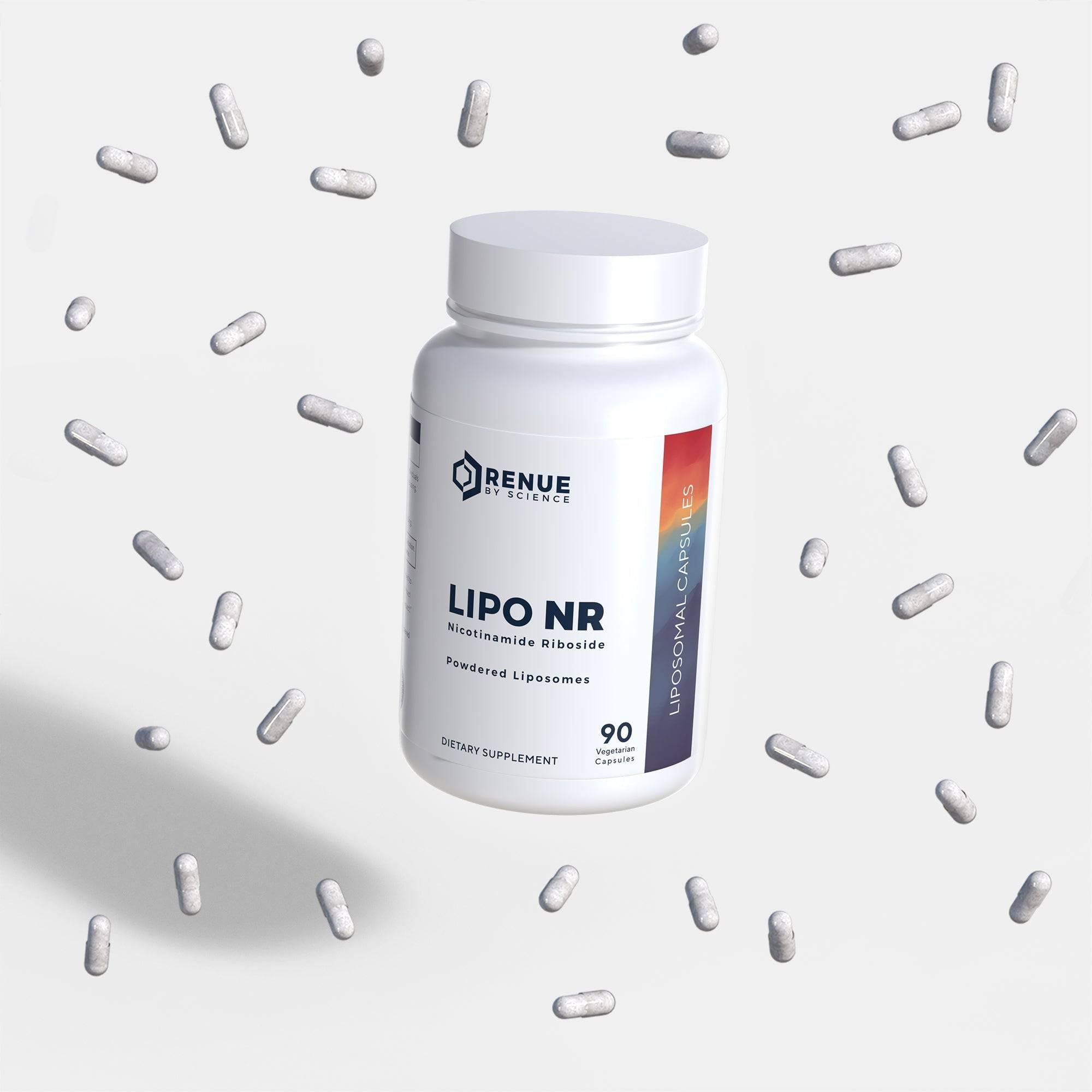 Renue By Science etiqueta con ingredientes y certificaciones visibles