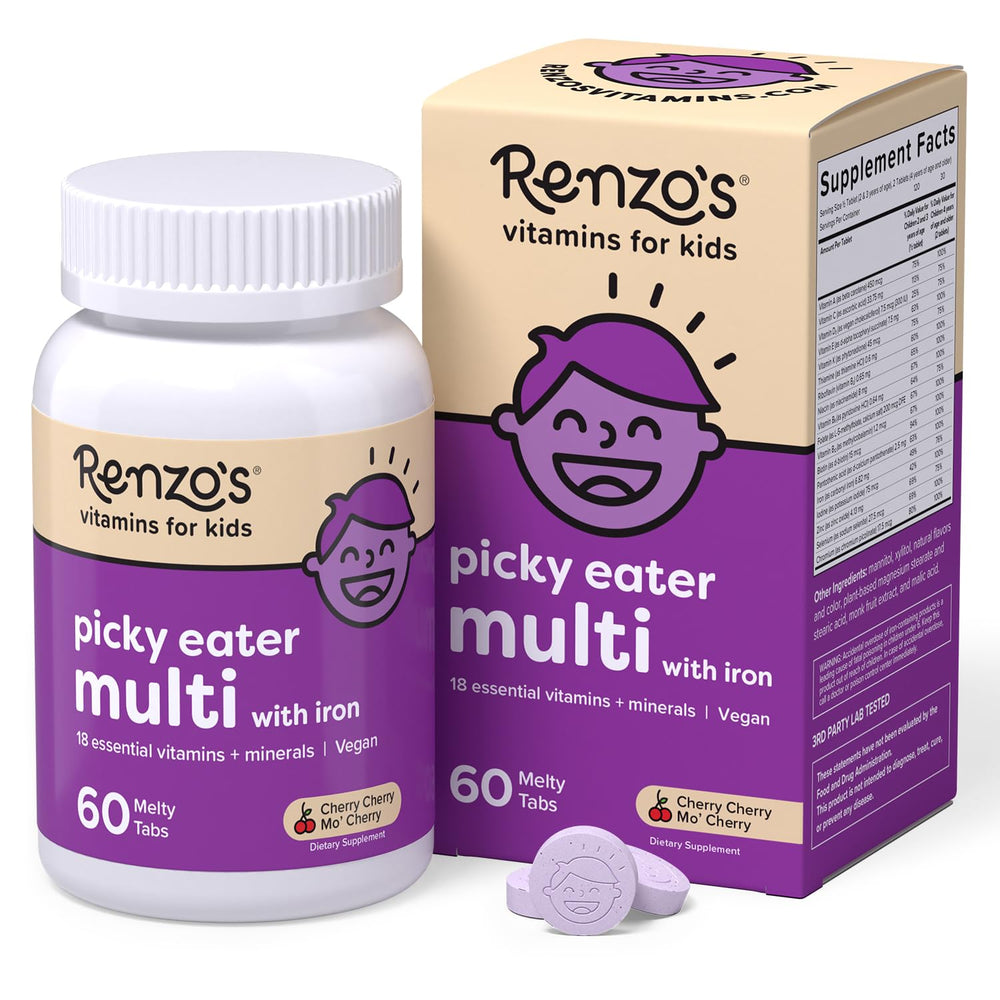 Renzo's frente del empaque mostrando beneficios y sin azúcar