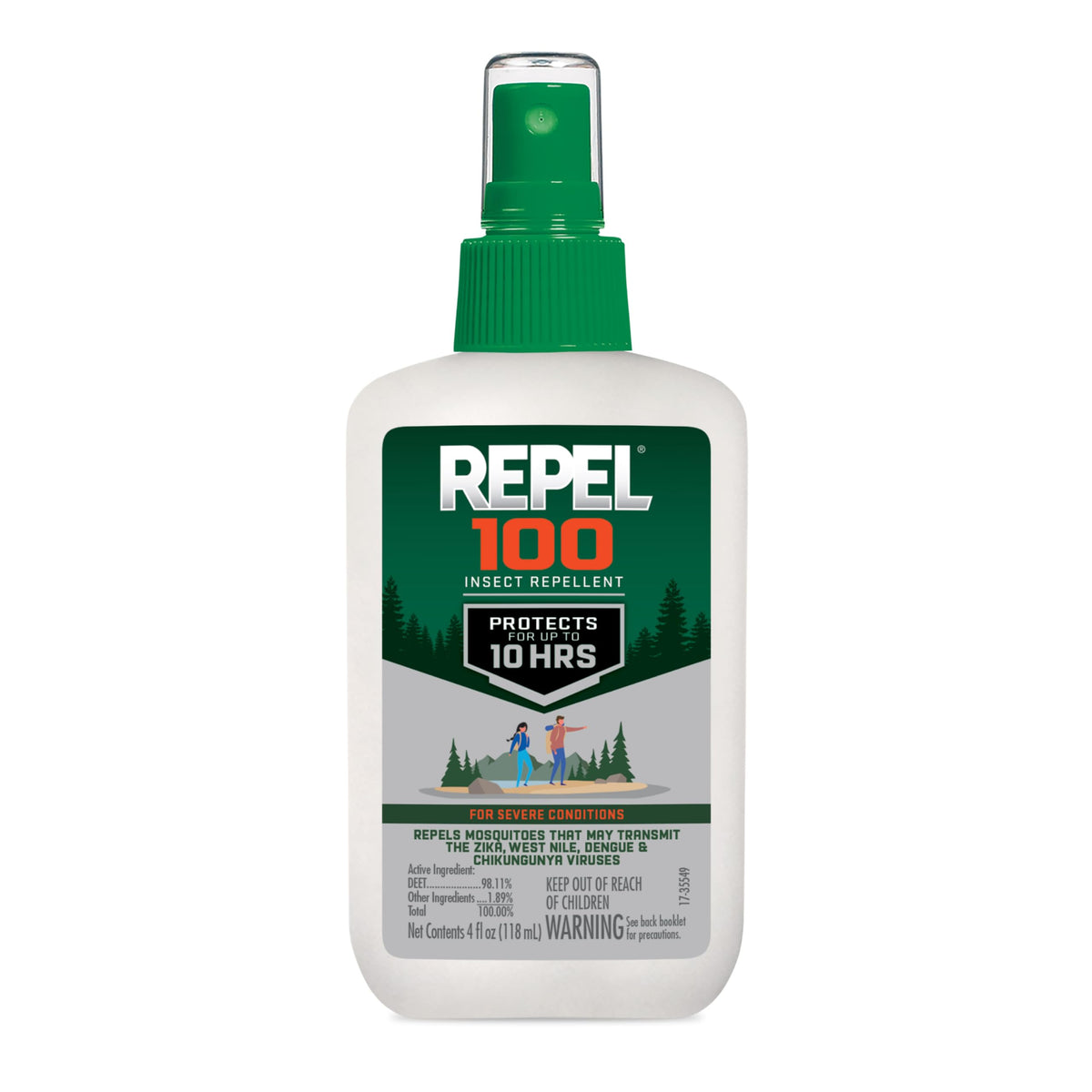 Repel bote frontal 4 oz mostrando diseño y portabilidad