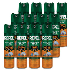 Repel aerosol frontal mostrando diseño claro y uso práctico