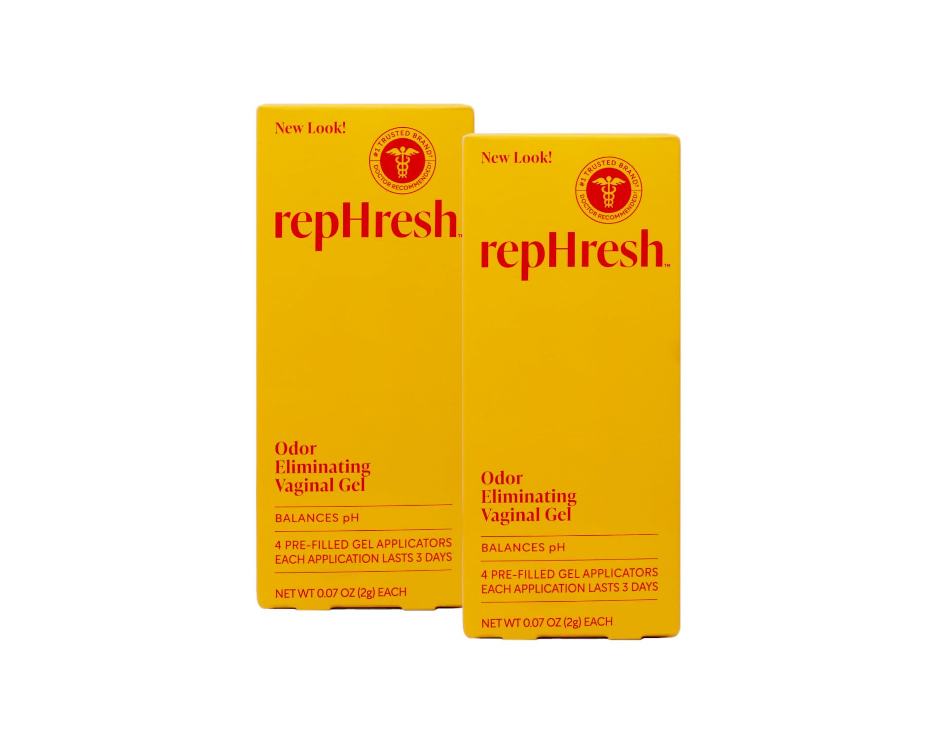 RepHresh gel frente del empaque mostrando presentación clara y beneficios