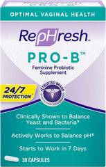 Rephresh Pro-B frontal del envase mostrando el nombre y formato pack de 3
