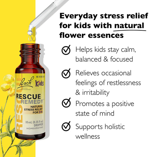 Envase RESCUE REMEDY KIDS listo para casa y viaje