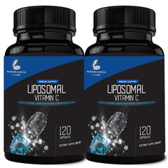 Research Labs frasco frontal del producto que muestra 240 cápsulas y beneficio de alta dosis