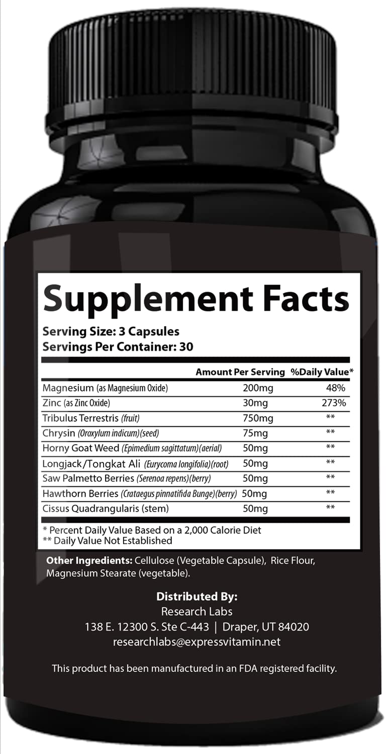 Research Labs distintivo de oferta 2x1 con ambos frascos, resalta ahorro y continuidad