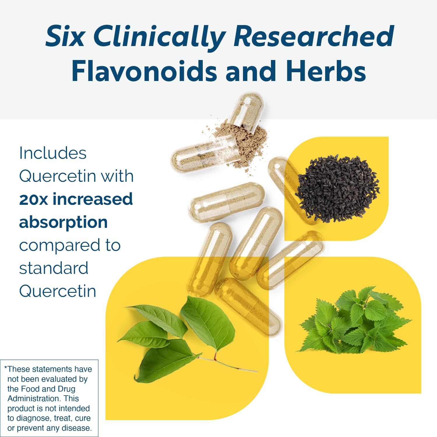 Researched Nutritionals ingredientes en polvo y hierbas, destaca composición de flavonoides