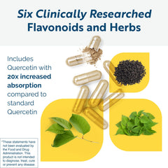 Researched Nutritionals ingredientes en polvo y hierbas, destaca composición de flavonoides