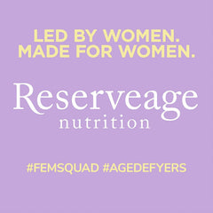 Reserveage Beauty en mesa de desayuno como complemento de estilo de vida