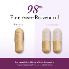 Reserveage Beauty polvo de extracto resaltando textura y origen natural