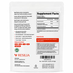 Resilia Oil Of Oregano cápsulas blandas primer plano con textura suave y fácil de tragar