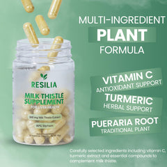 Resilia Oil Of Oregano ingredientes secos junto a plantas, refuerza perfil vegetal