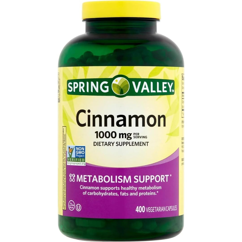 ResMask Spring Valley frente del frasco mostrando la marca y beneficio metabólico