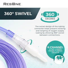 ResOne conector giratorio 360 grados que evita enredos y tirones