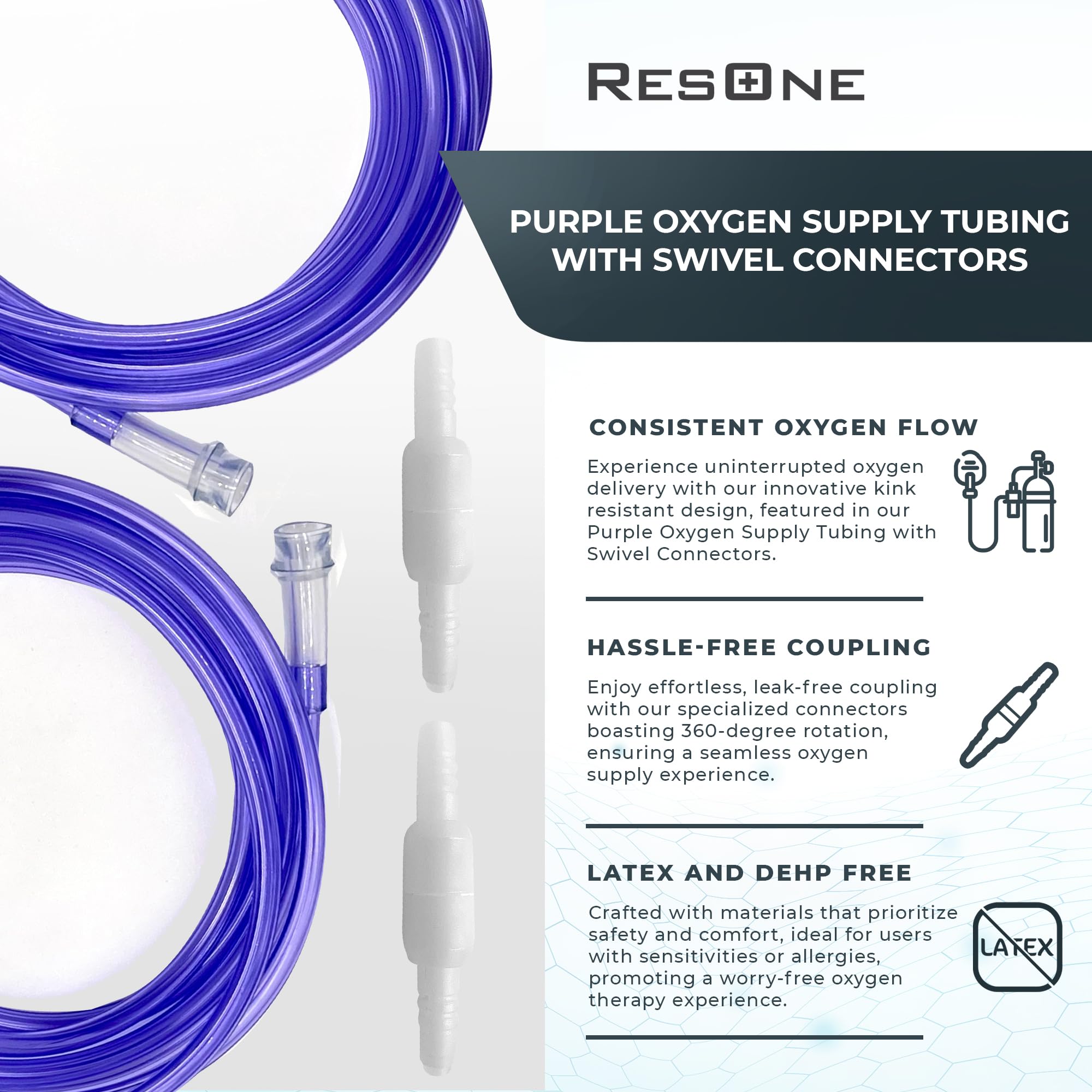 ResOne primer plano del lumen de seis canales para flujo confiable