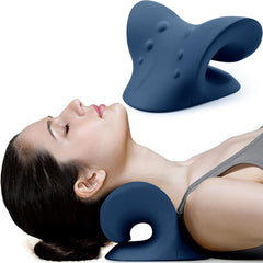 RESTCLOUD relaxer frontal mostrando curva ergonómica y soporte inmediato