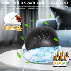 RetroStick conjunto de seis aceites esenciales incluidos para personalizar aromas y mejorar ambiente