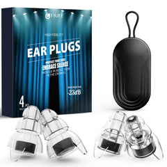 Reure tapones frontal del empaque mostrando contenido y beneficios